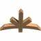 Ekena Millwork Alberta Smooth Timber Gable Bracket, Western Red Cedar, 36"W x 23"H x 3 1/2"D x 3 1/2"F, 15/12 Pitch GBW036X23X0404ALB00SWR - alternate 2